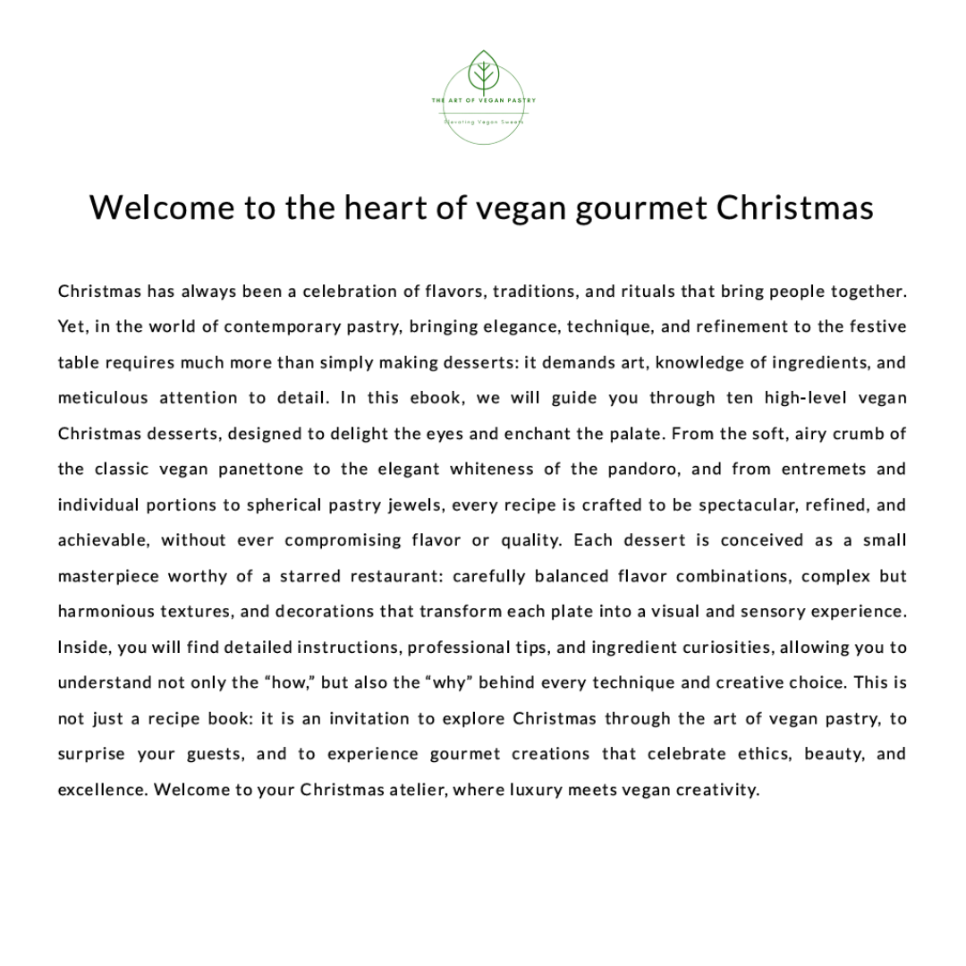 The Vegan Christmas Atelier