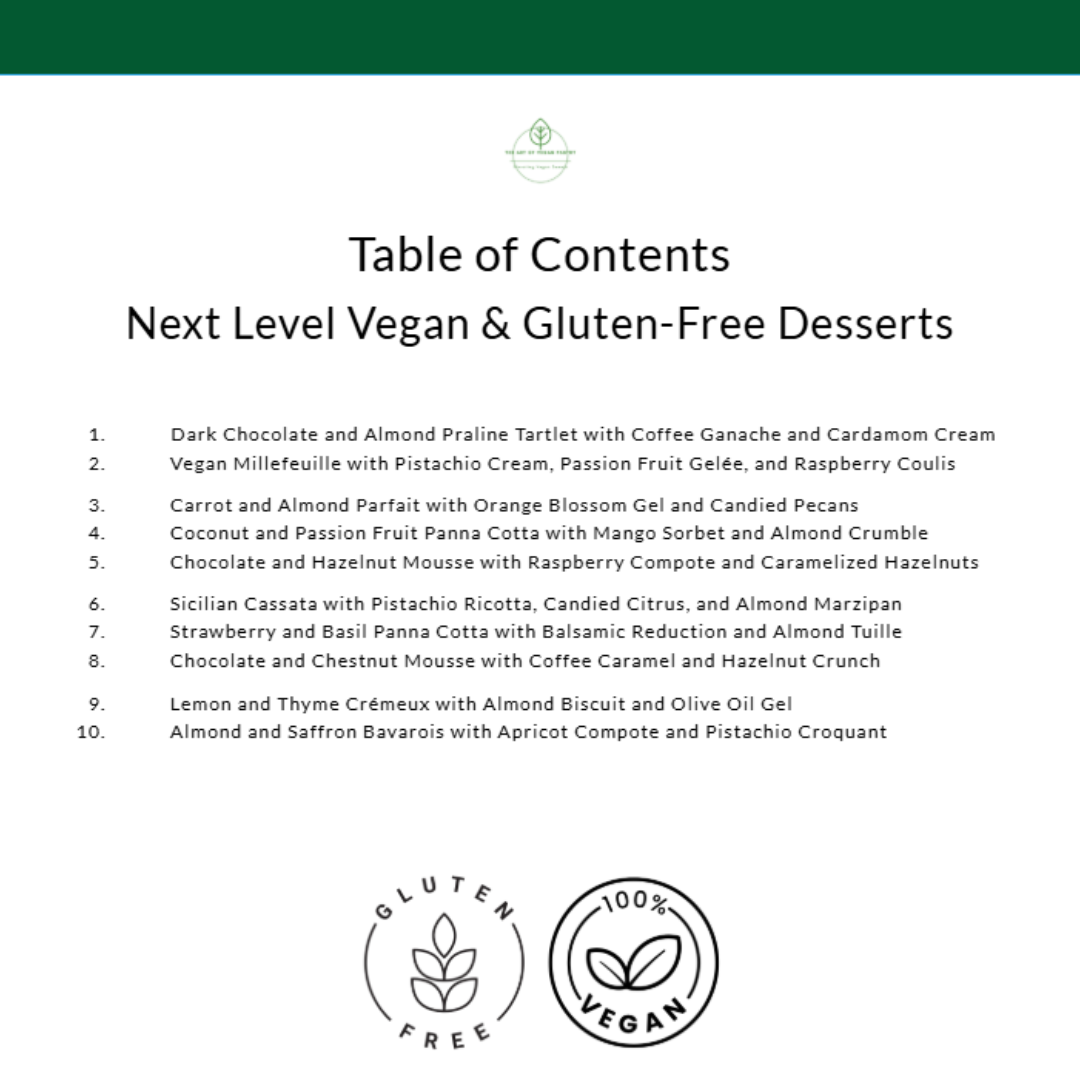 Next-Level Vegan & Gluten-Free Desserts