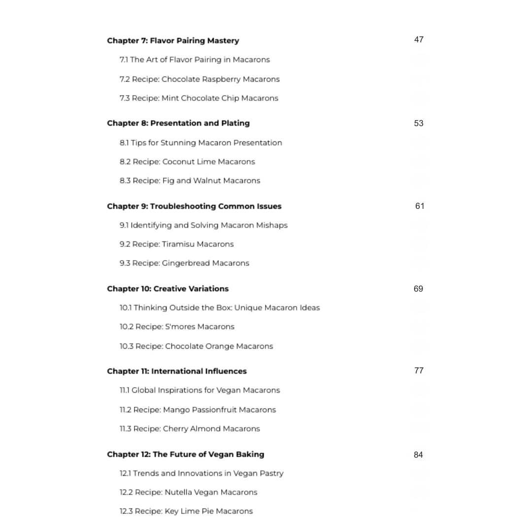 Vegan Macaron Mastery